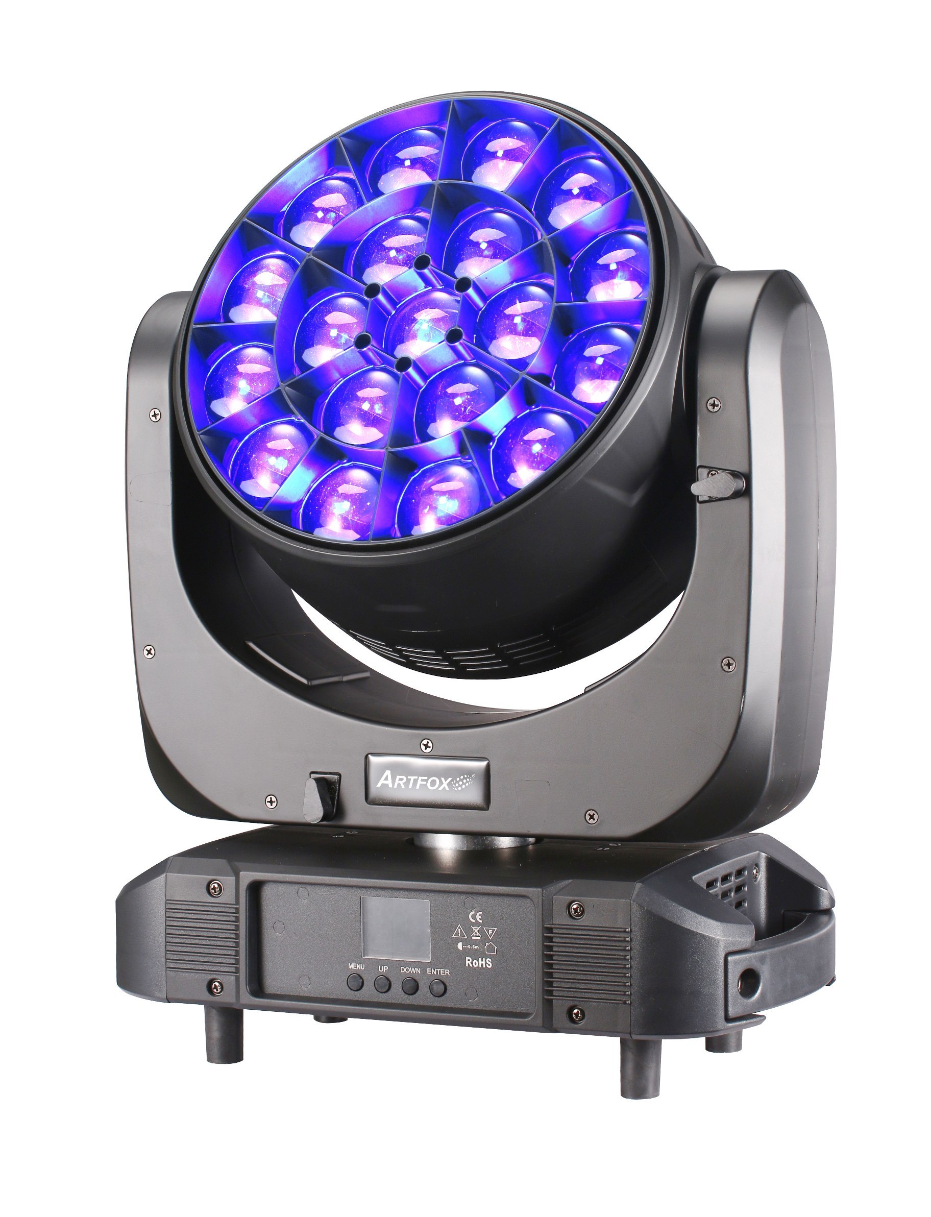 LED Moving Head:Beam Wash 2-in-1, 19x40w RGBW, Pixel Tech